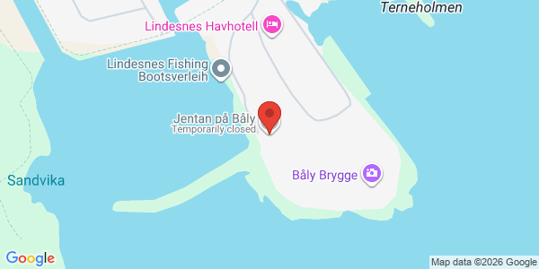 Kart som viser hvor arrangementet foregår