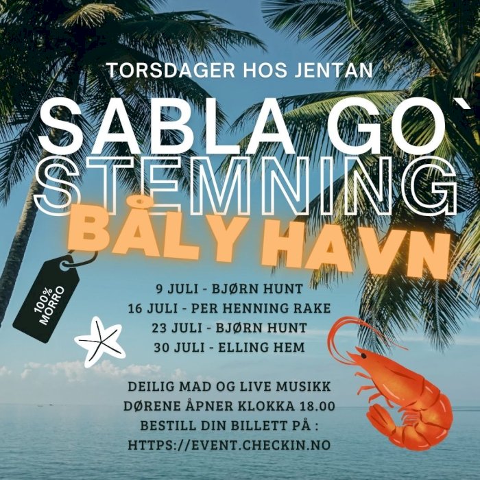 Torsdags hygge i havna, konsert med Per Henning Rake