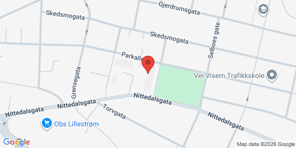 Kart som viser hvor arrangementet foregår
