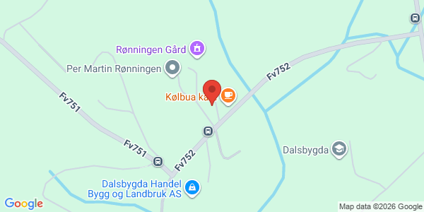 Kart som viser hvor arrangementet foregår