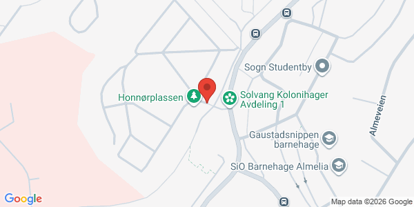 Kart som viser hvor arrangementet foregår