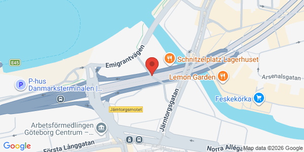 Map displaying event location