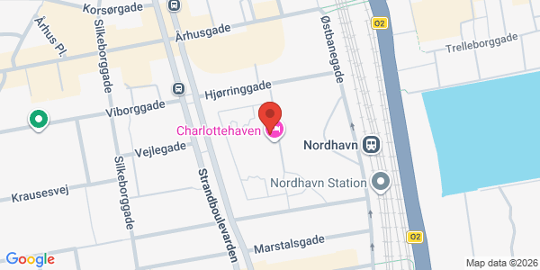 Kort, der viser, hvor begivenheden finder sted