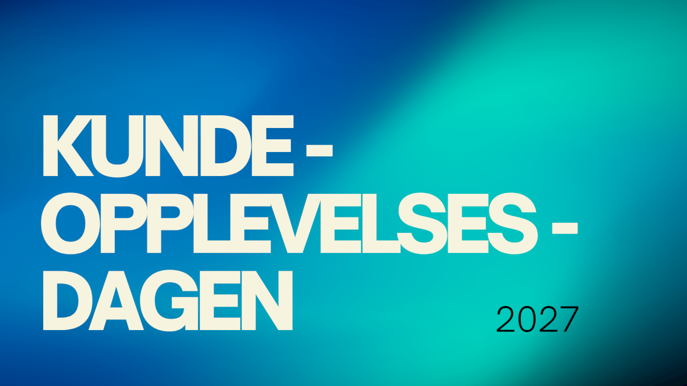 Kundeopplevelsesdagen 2027