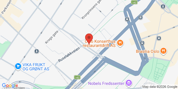 Map displaying event location