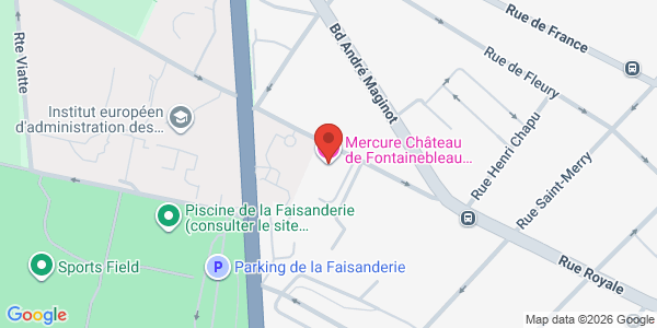 Map displaying event location