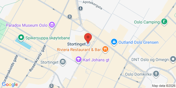 Kart som viser hvor arrangementet foregår