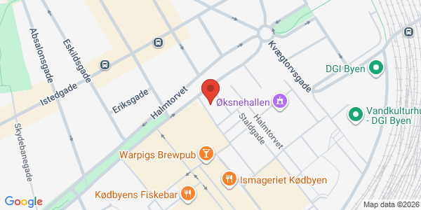 Map displaying event location