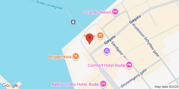 Map displaying event location