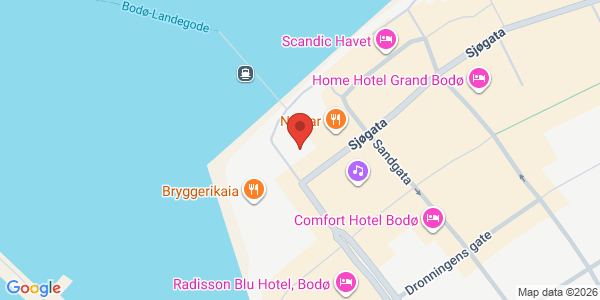 Map displaying event location