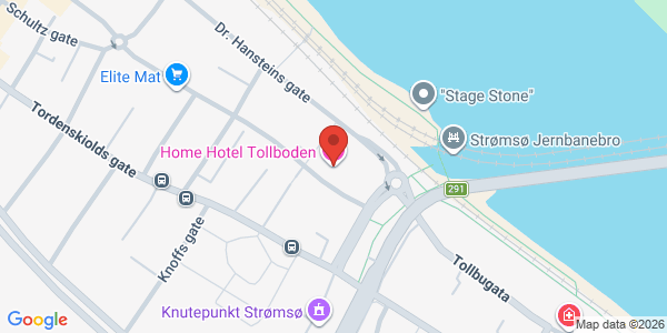 Map displaying event location