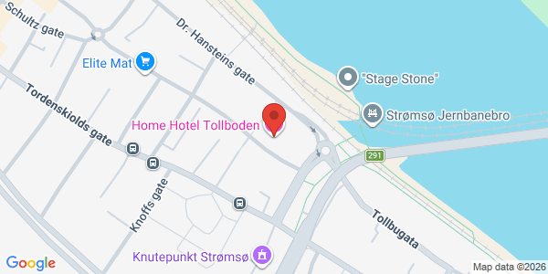Map displaying event location