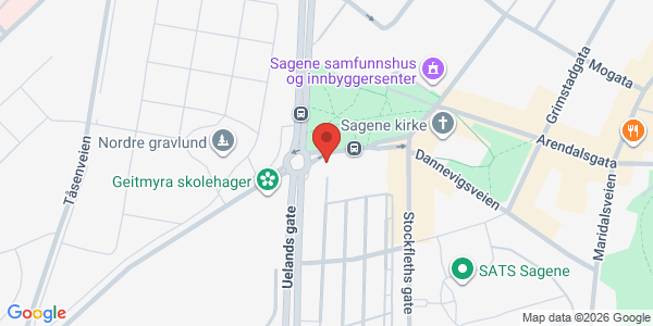 Map displaying event location