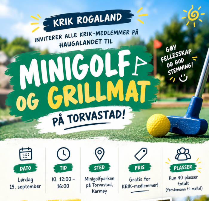 KRIK minigolf Karmøy