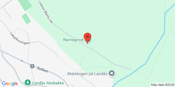 Kart som viser hvor arrangementet foregår