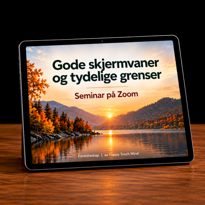 Gode skjermvaner og tydelige grenser
