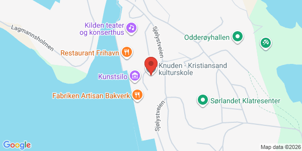 Kart som viser hvor arrangementet foregår