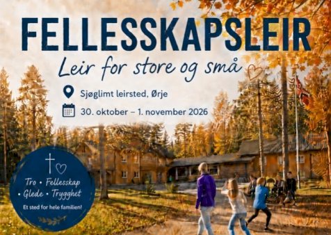 Fellesskapsleir på Sjøglimt