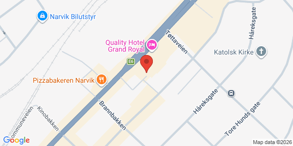 Map displaying event location