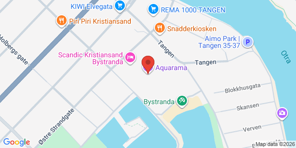 Kart som viser hvor arrangementet foregår