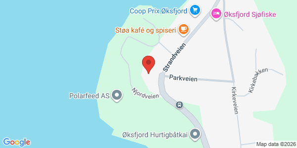 Map displaying event location