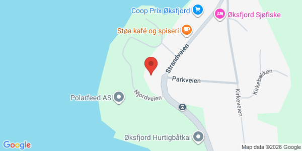 Kart som viser hvor arrangementet foregår
