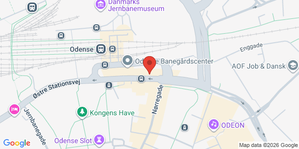 Map displaying event location